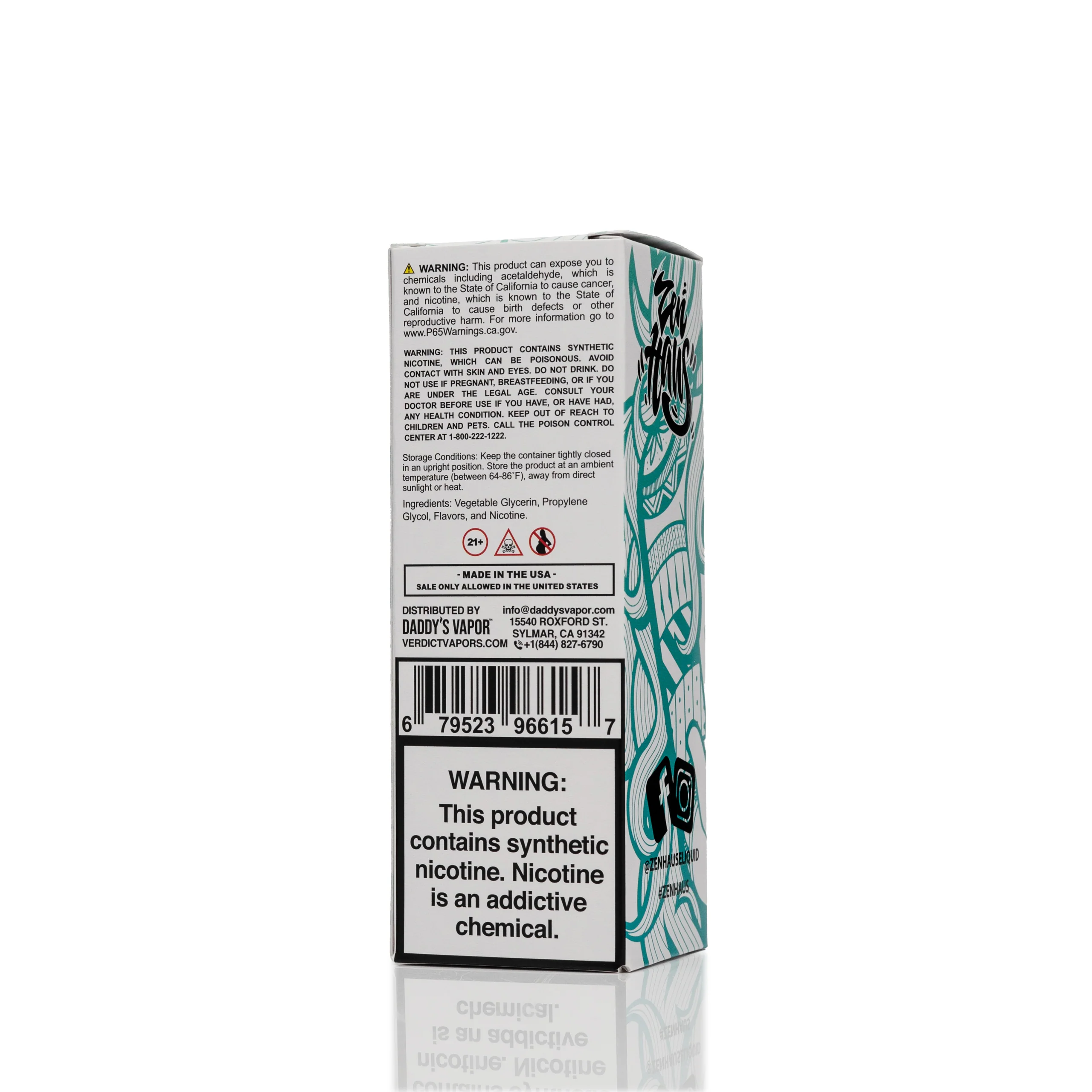 Zen Haus E-Liquid - Serenity Iced - 100mL