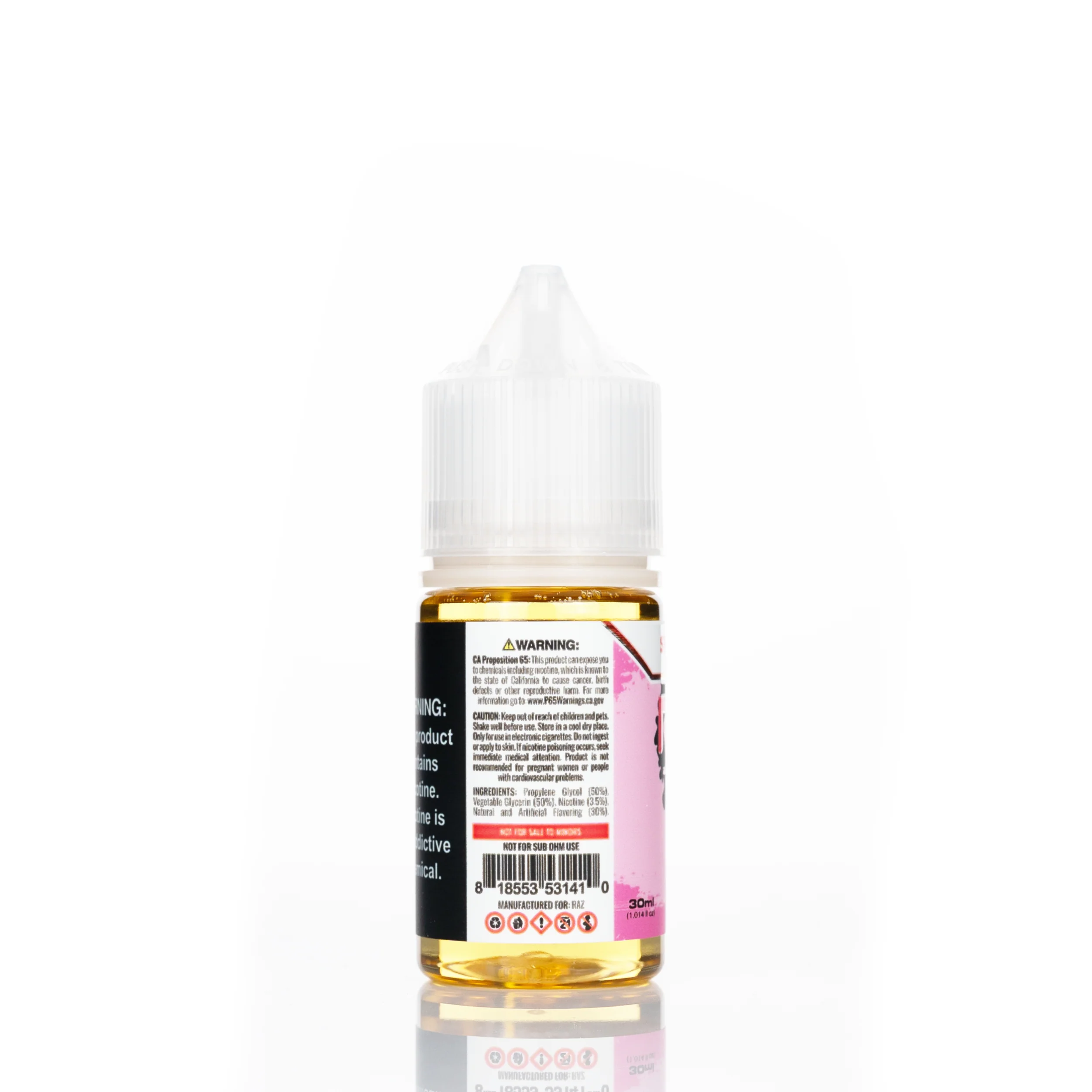 Pod Juice X RAZ Salt Nic - Strawberry Kiwi Batch - 30ml