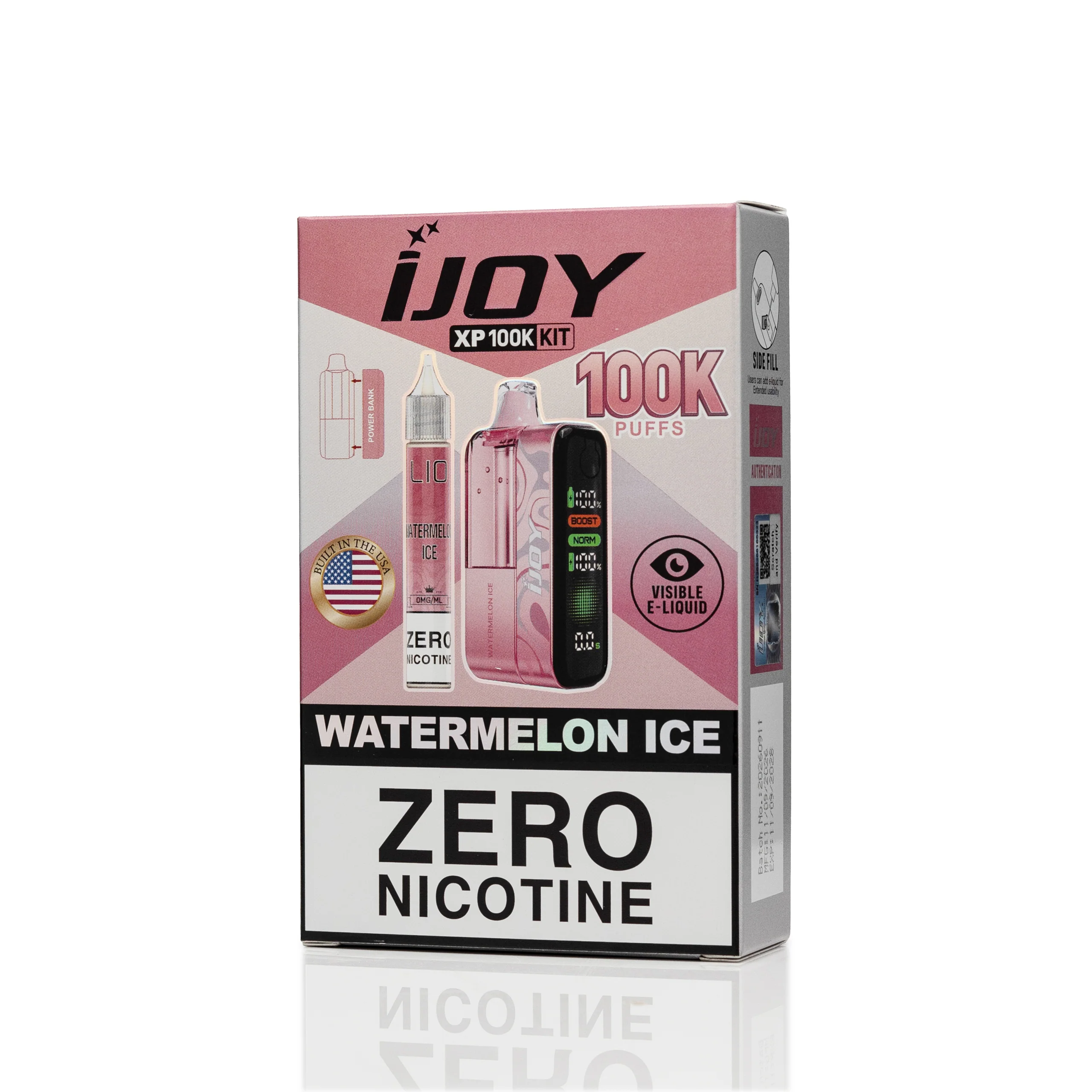 iJoy XP100K Disposable Kit Zero Nicotine