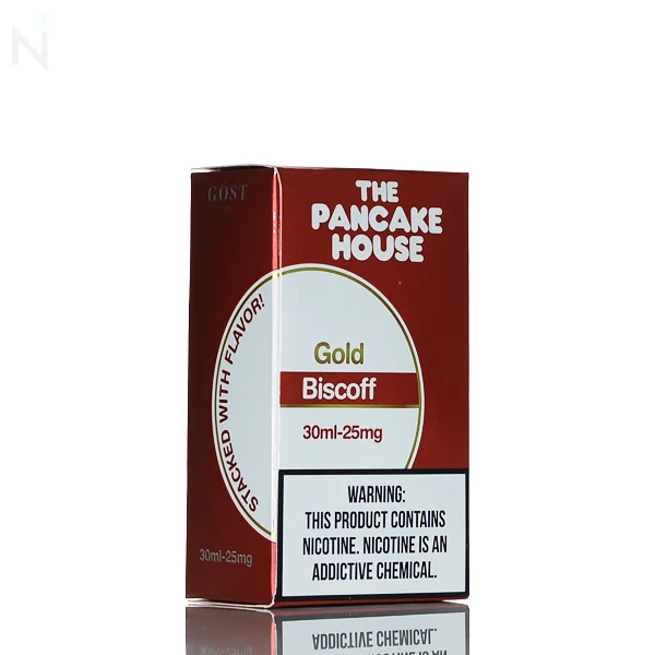 Pancake House Salt Nic - Gold Biscoff - 30ml