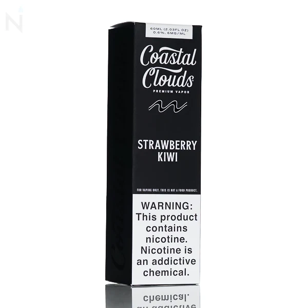 Coastal Clouds E-Liquid - Strawberry Kiwi - 60mL