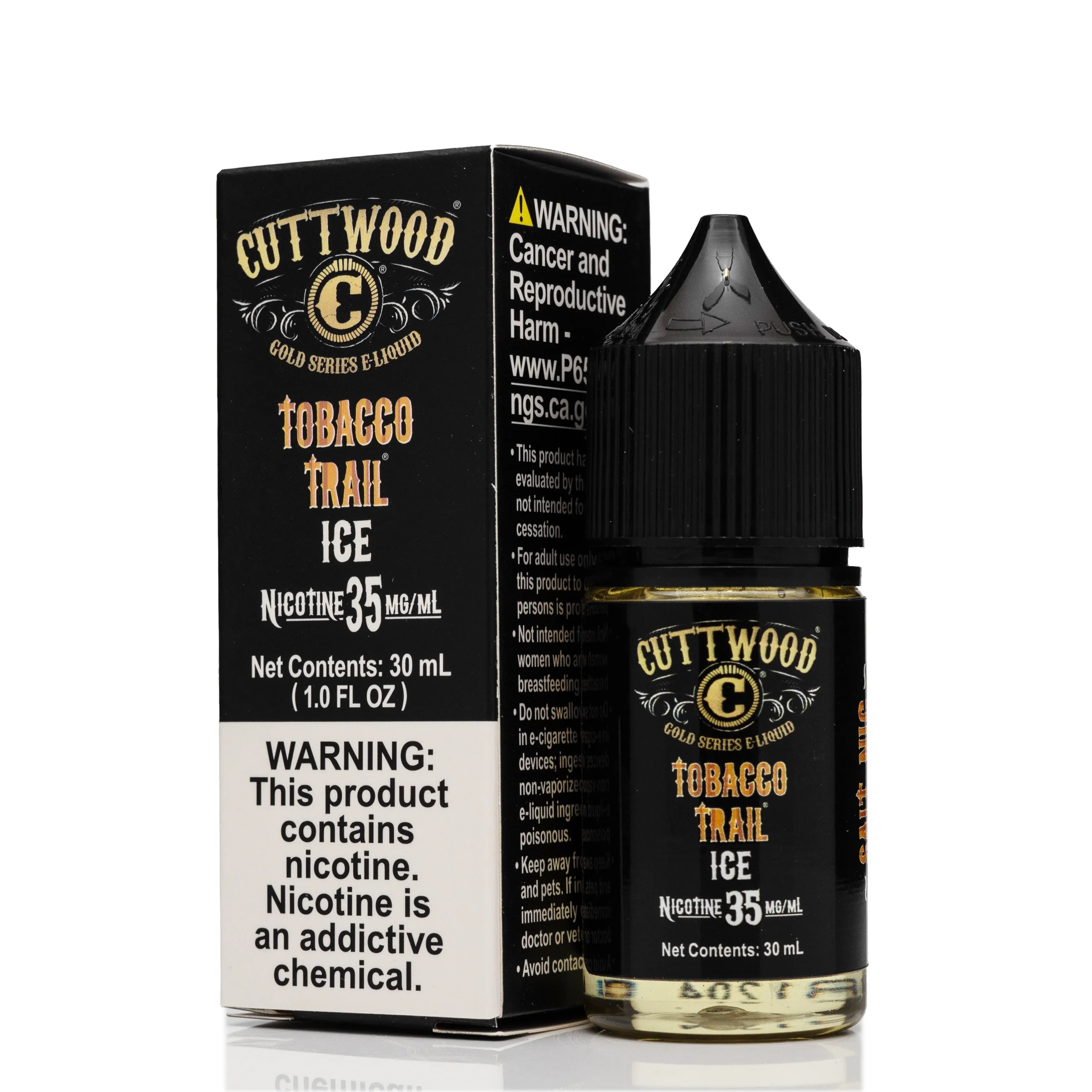 Cuttwood Salt Nic - Tobacco Trail Ice - 30ml