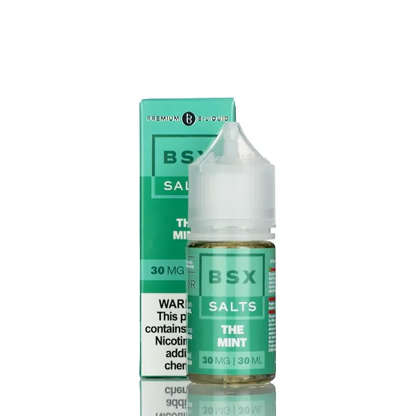 BSX Vapor Salt Nic  - The Mint - 30ml