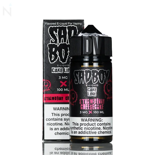Sadboy E-Liquid - Strawberry Cheesecake - 100ml