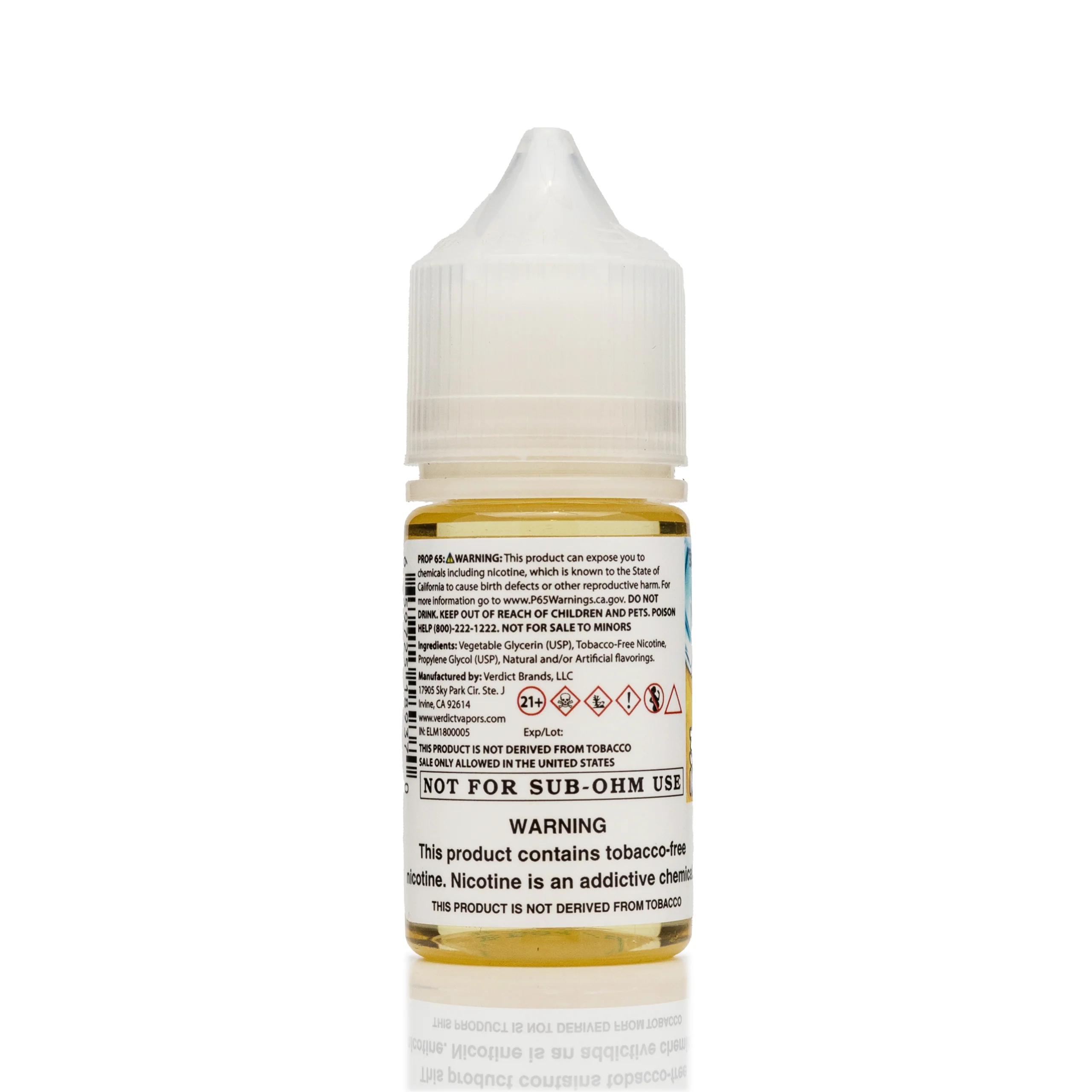 Mega Salt Nic E-Liquid - Mango Rush Ice - 30mL
