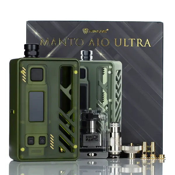 Rincoe Manto AIO Ultra 80W Boro Mod and RBA Kit (DISCONTINUED)