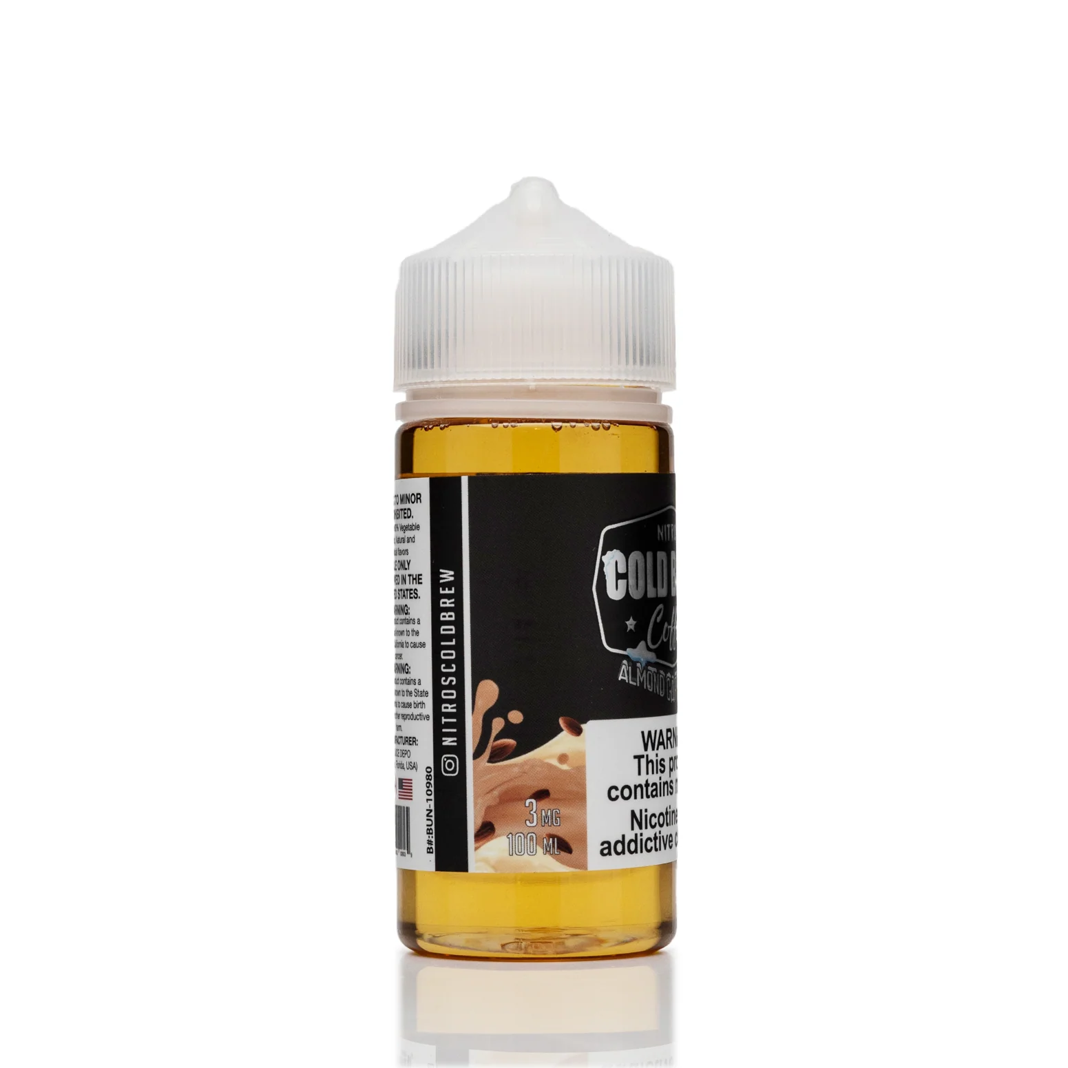 Nitro's Cold Brew - Almond Cappuccino - 100ml