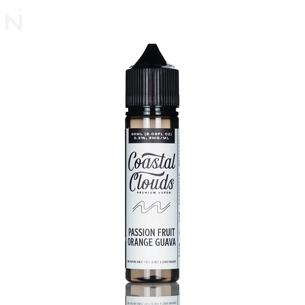 Coastal Clouds E-Liquid - Passionfruit Orange Guava - 60mL