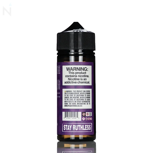 Ruthless Original E-Liquid - Grape Drank On Ice - 120mL