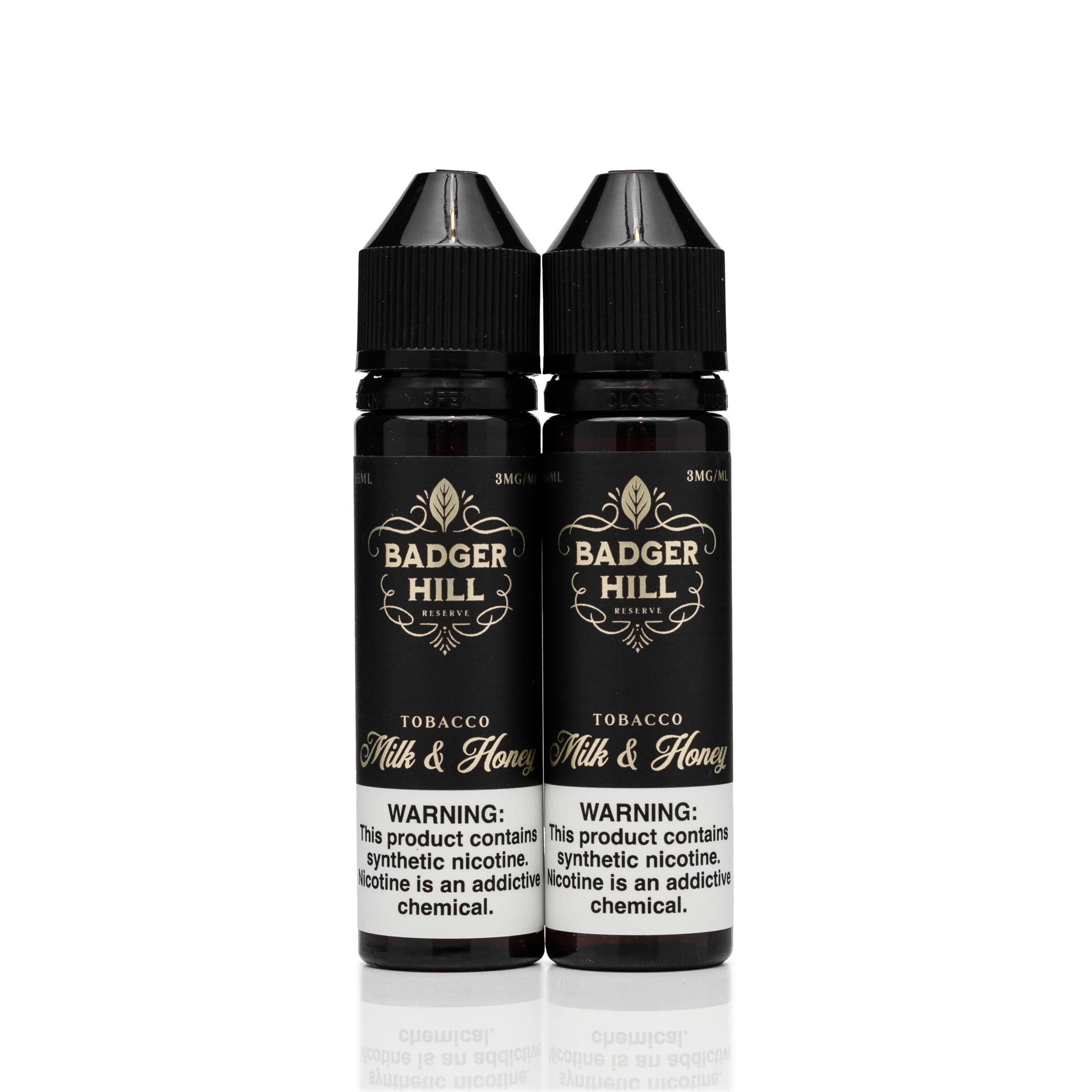 Badger Hill E-Liquid - Milk & Honey - 120mL