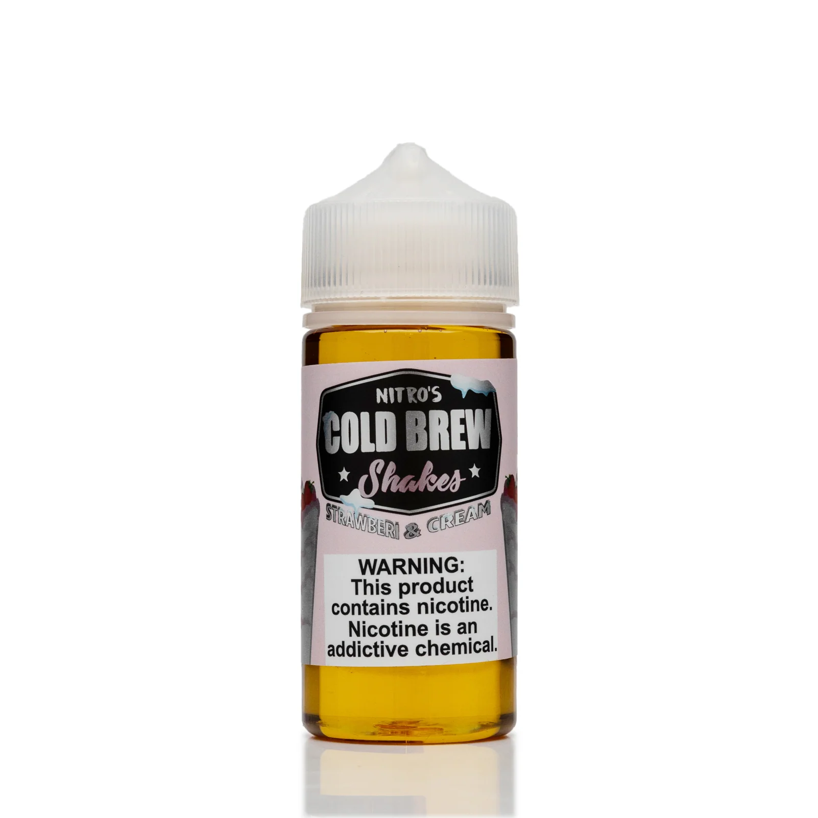 Nitro's Cold Brew - Strawberi & Cream - 100ml