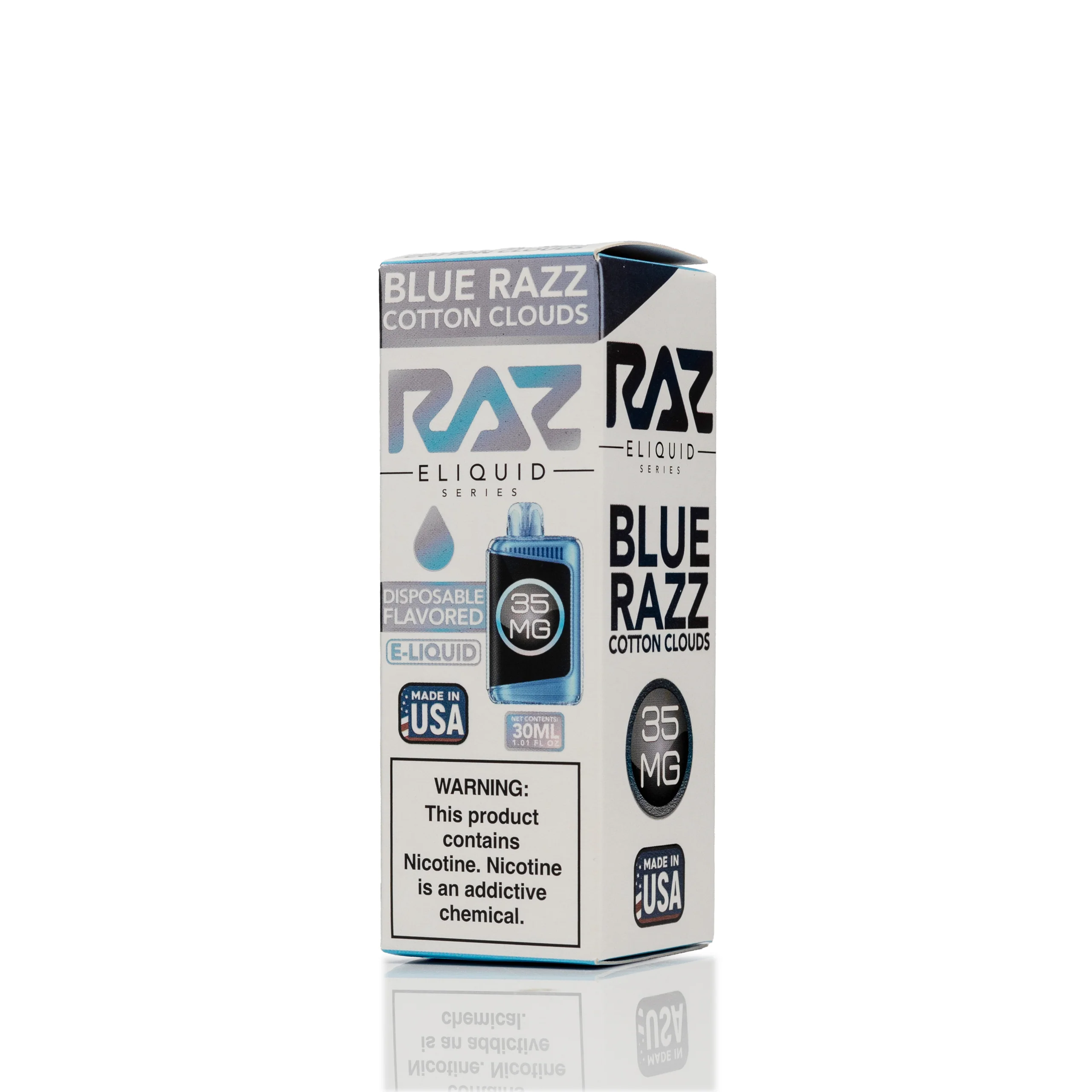 RAZ Salt - Blue Razz Cotton Clouds - 30ml