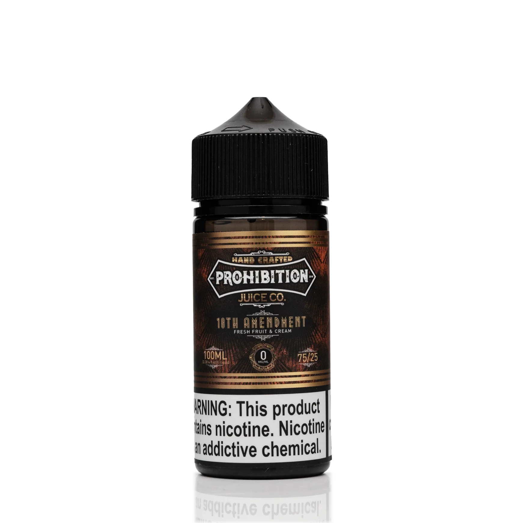 Prohibition E Liquid - 18th Amendment - 100ml