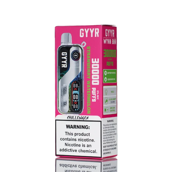 GYYR x Wynn Bar Challenger 30k Puff Disposable Vape - 20ML
