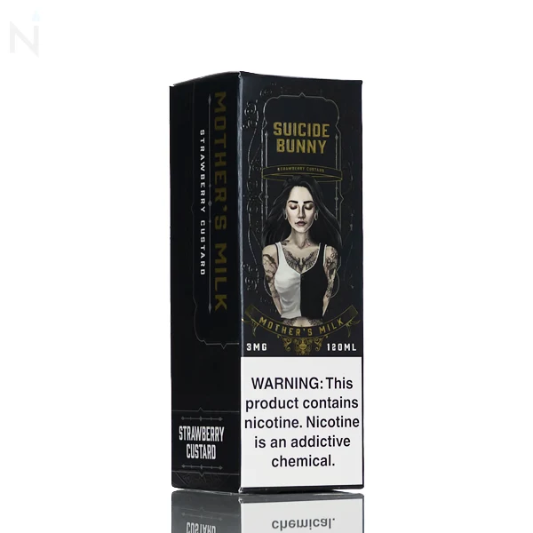 Suicide Bunny - Mothers Milk (Strawberry Custard) - 120ml
