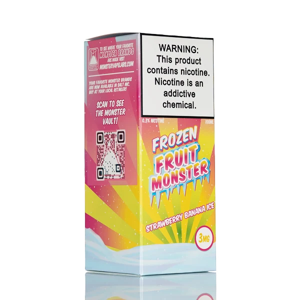Frozen Fruit Monster - Strawberry Banana Ice - 100mL