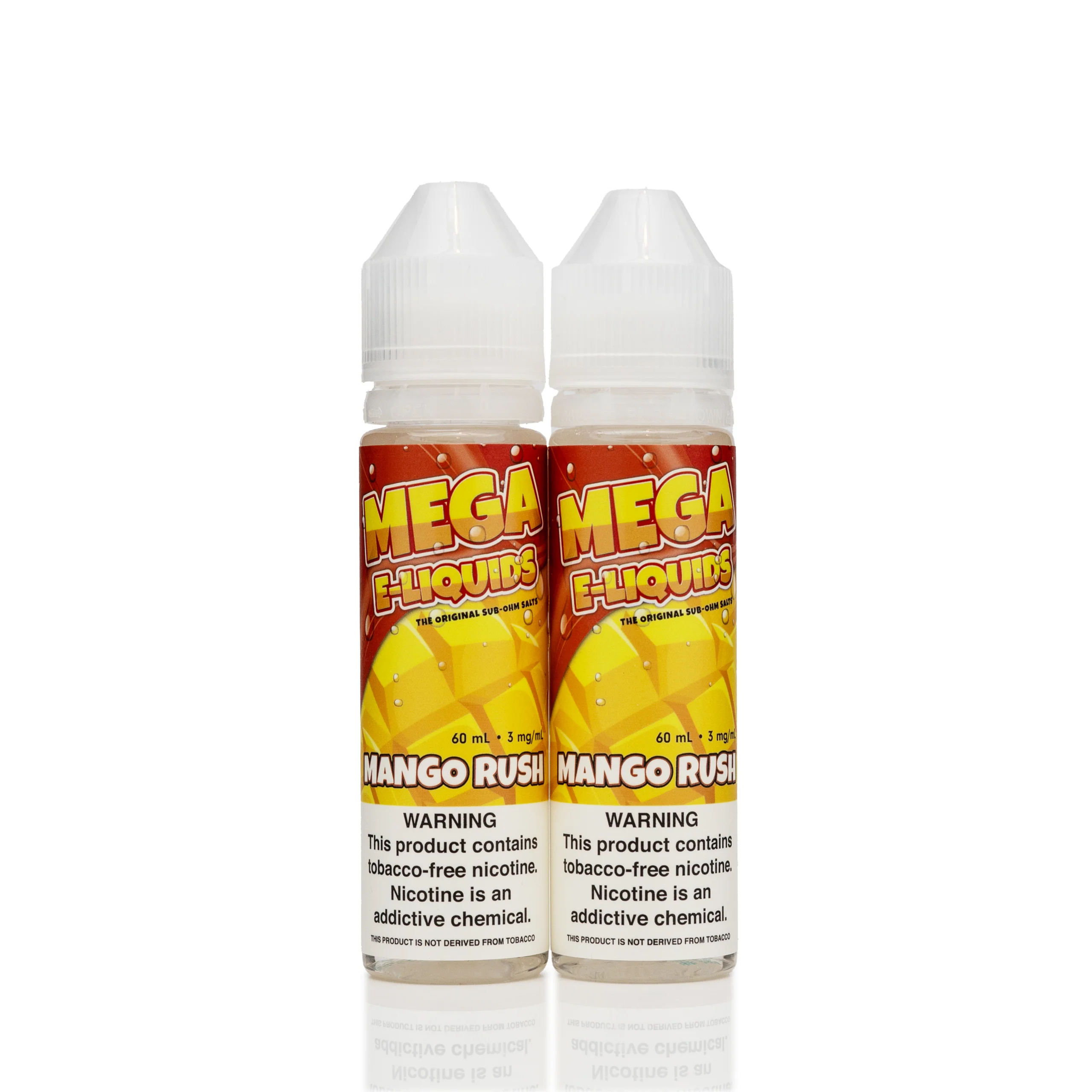 Mega E-Liquid - Mango Rush - 120mL