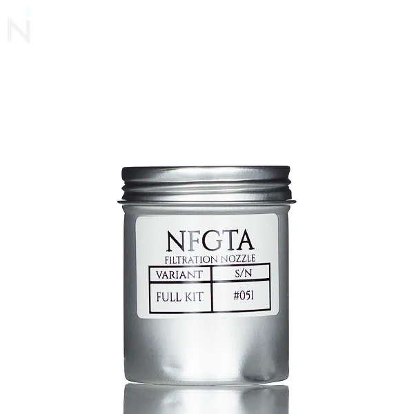 WICK'D NFGTA 22mm 316L Stainless Steel RTA - Full Kit