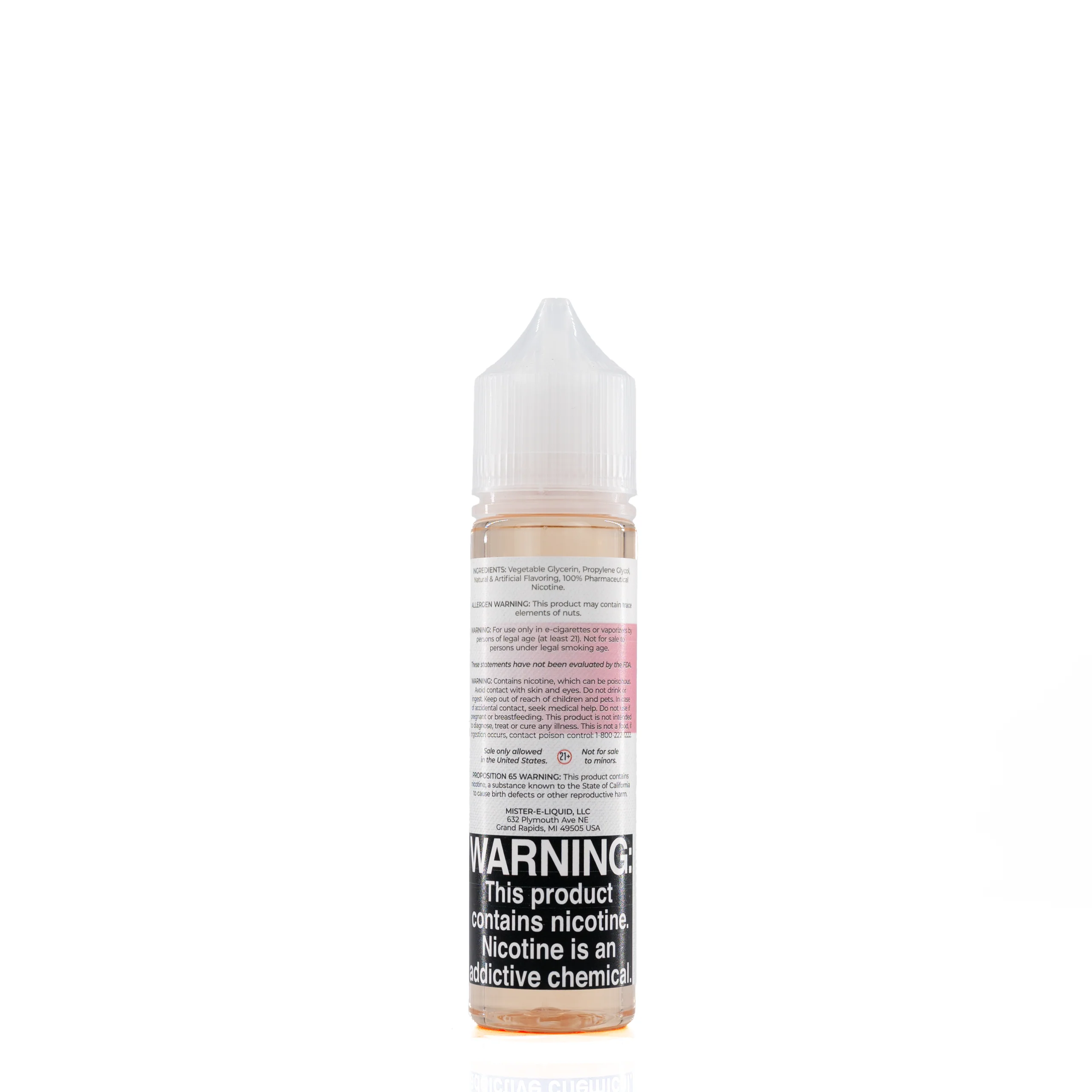 Mister E-Liquid - Raspberry Cooler - 60ml