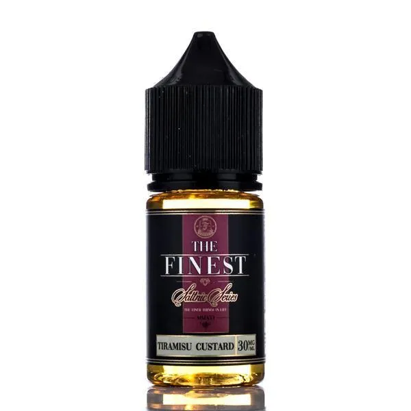 The Finest E-Liquid - Salt Nic Series - Tiramisu Custard - 30ml (DISCONTINUED)