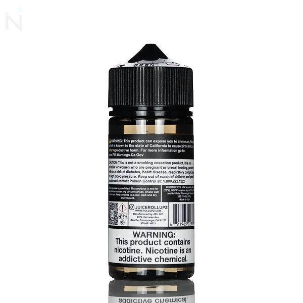 Juice Roll Upz E-Liquid - Carnival Blue Cotton Candy - 100mL
