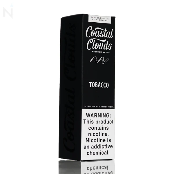 Coastal Clouds E-Liquid - Tobacco - 60mL