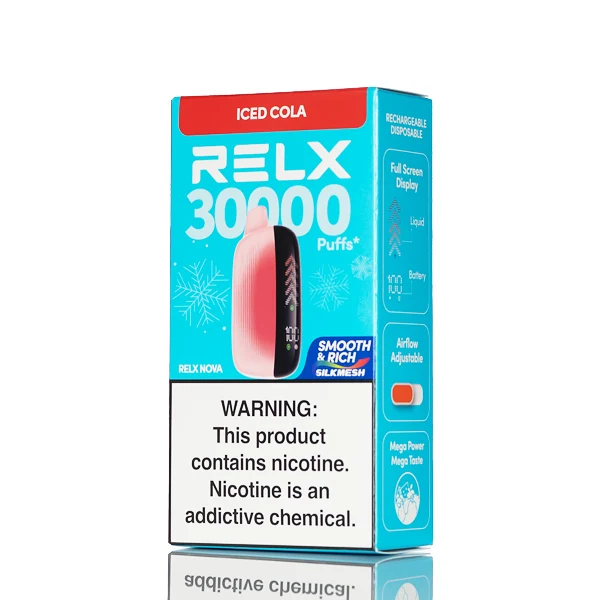 Relx Nova 30K 30000 Puffs Disposable Vape - 3% Nic