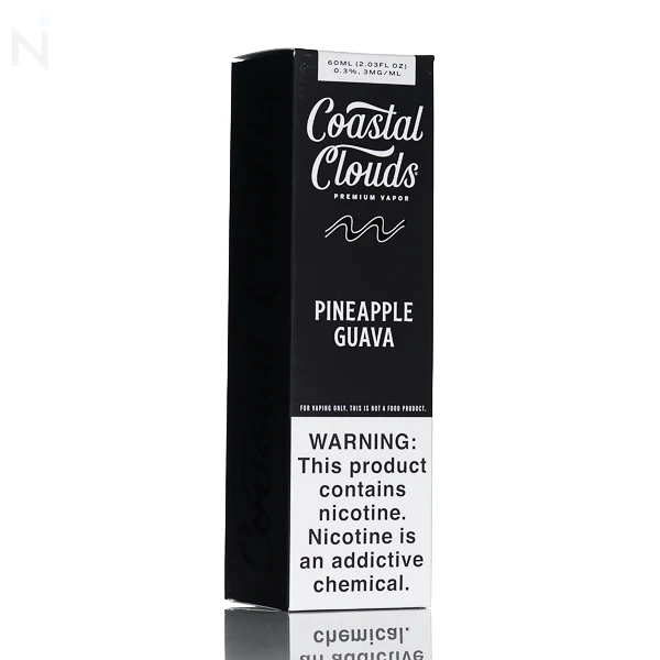 Coastal Clouds E-Liquid - Pineapple Guava - 60mL