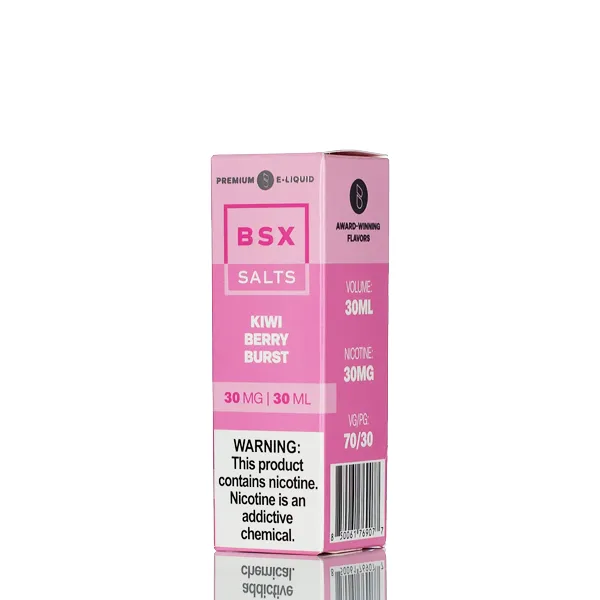 BSX Vapor Salt Nic  - Kiwi Berry Burst - 30ml