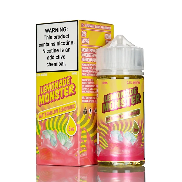 Lemonade Monster - Watermelon Lemonade - 100mL