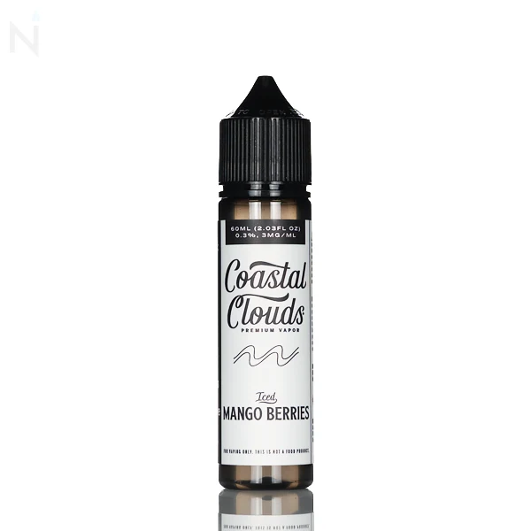 Coastal Clouds E-Liquid - Mango Berries ice - 60mL
