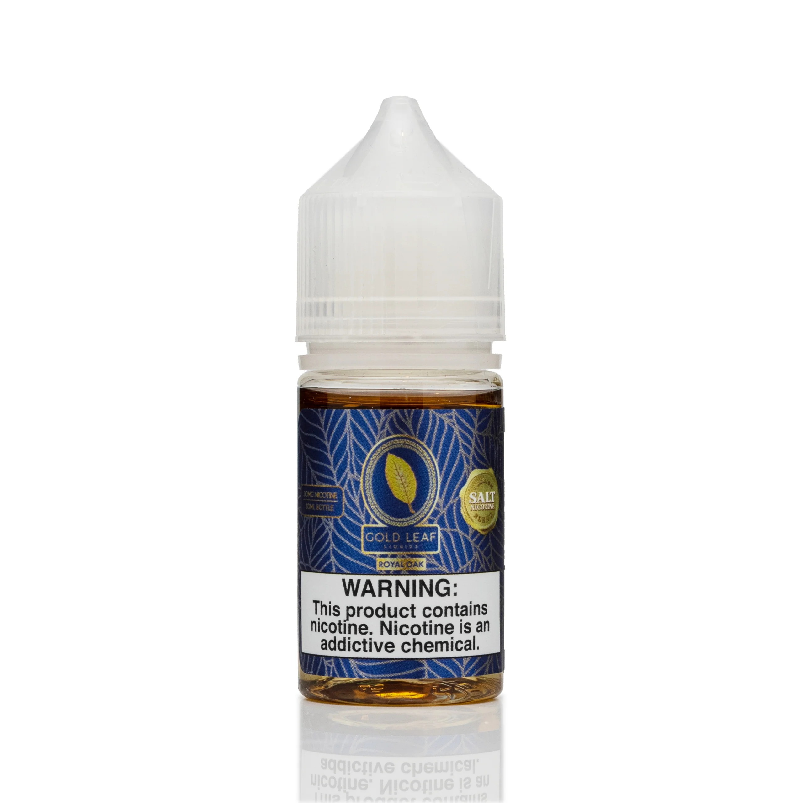 Gold Leaf Salt Nic E-Liquid - Royal Oak - 30mL