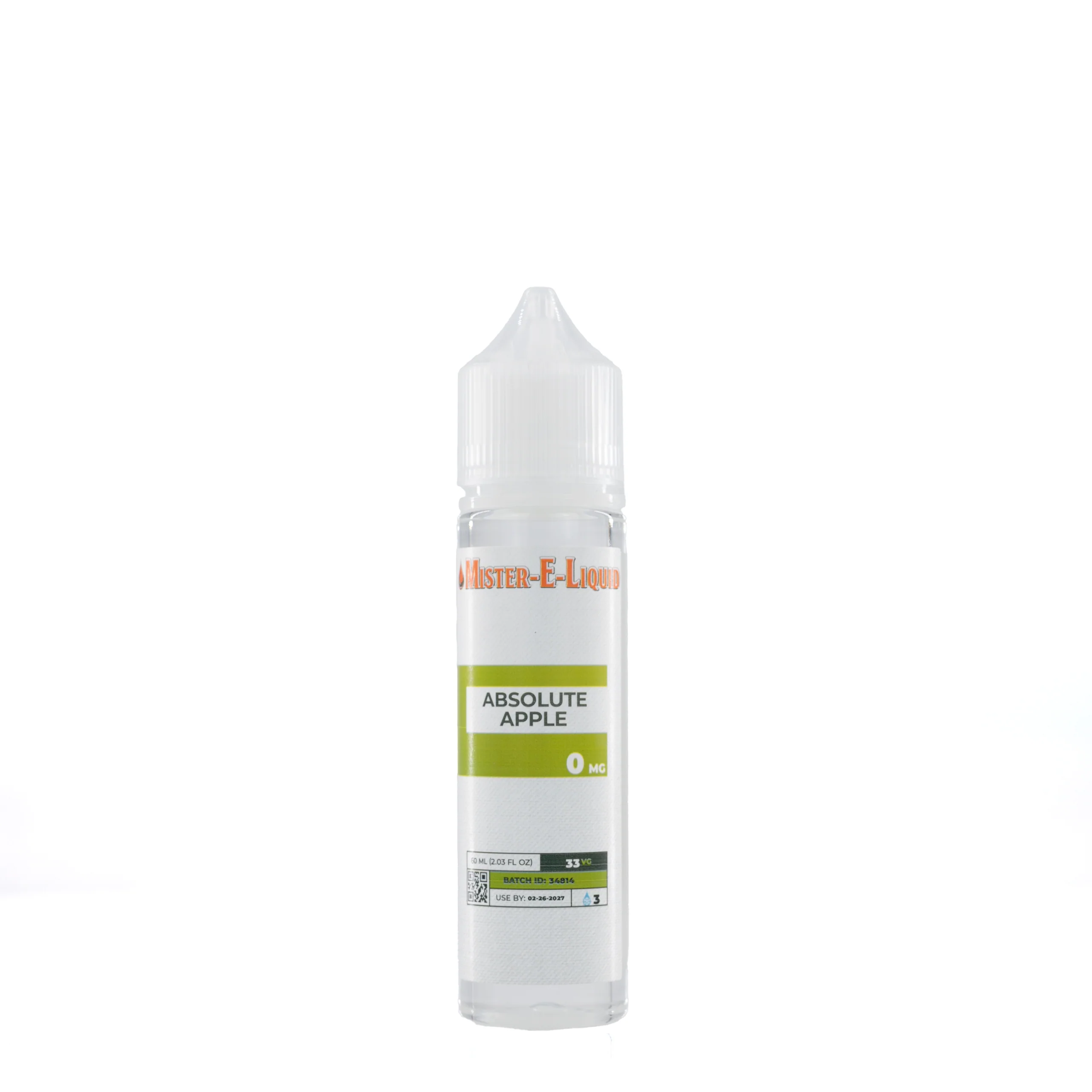 Mister E-Liquid - No Nicotine Vape Juice - 60ml