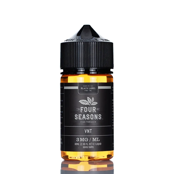 Four Seasons E-liquids - Black Label - VNT - 60ml