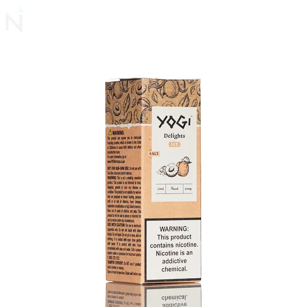 Yogi Delights Salt Peach Ice - 30mL