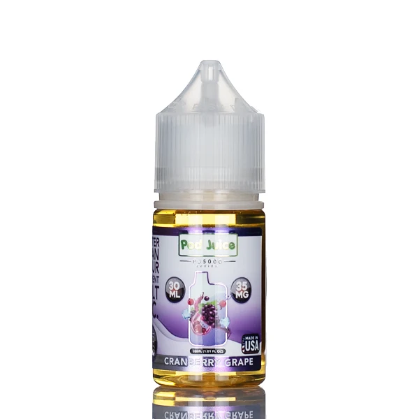 Pod Juice Salt PJ5000 - Cranberry Grape - 30ml (DISCONTINUED)