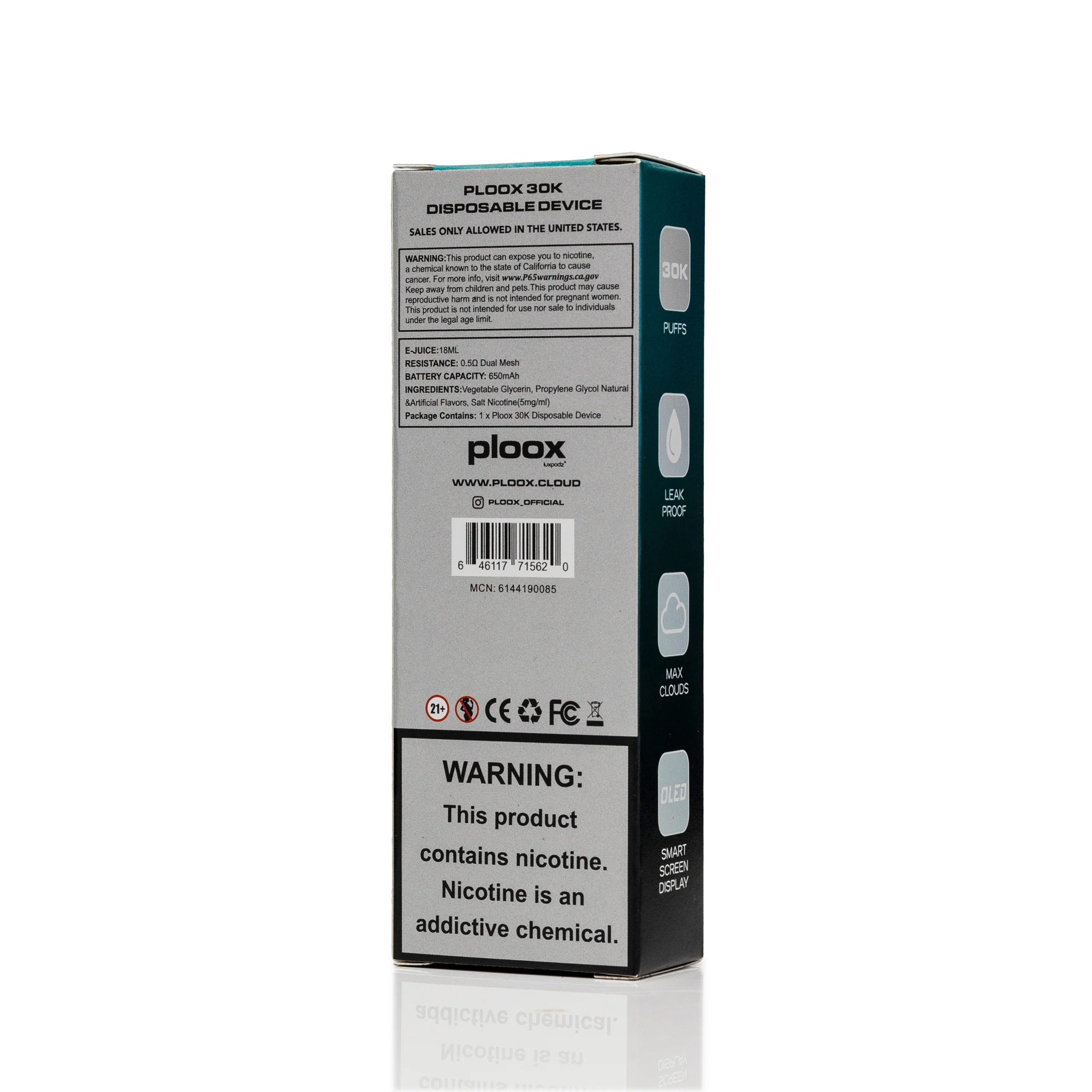 Ploox 30K Disposable Vape