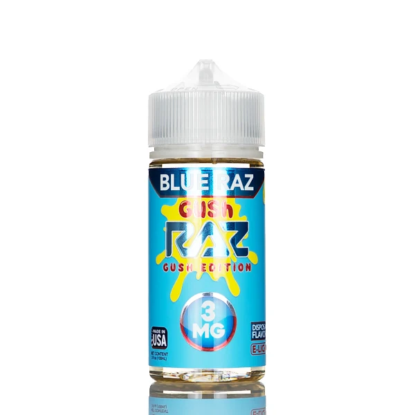 Pod Juice X RAZ E-Liquid - Blue Razz Gush - 100mL
