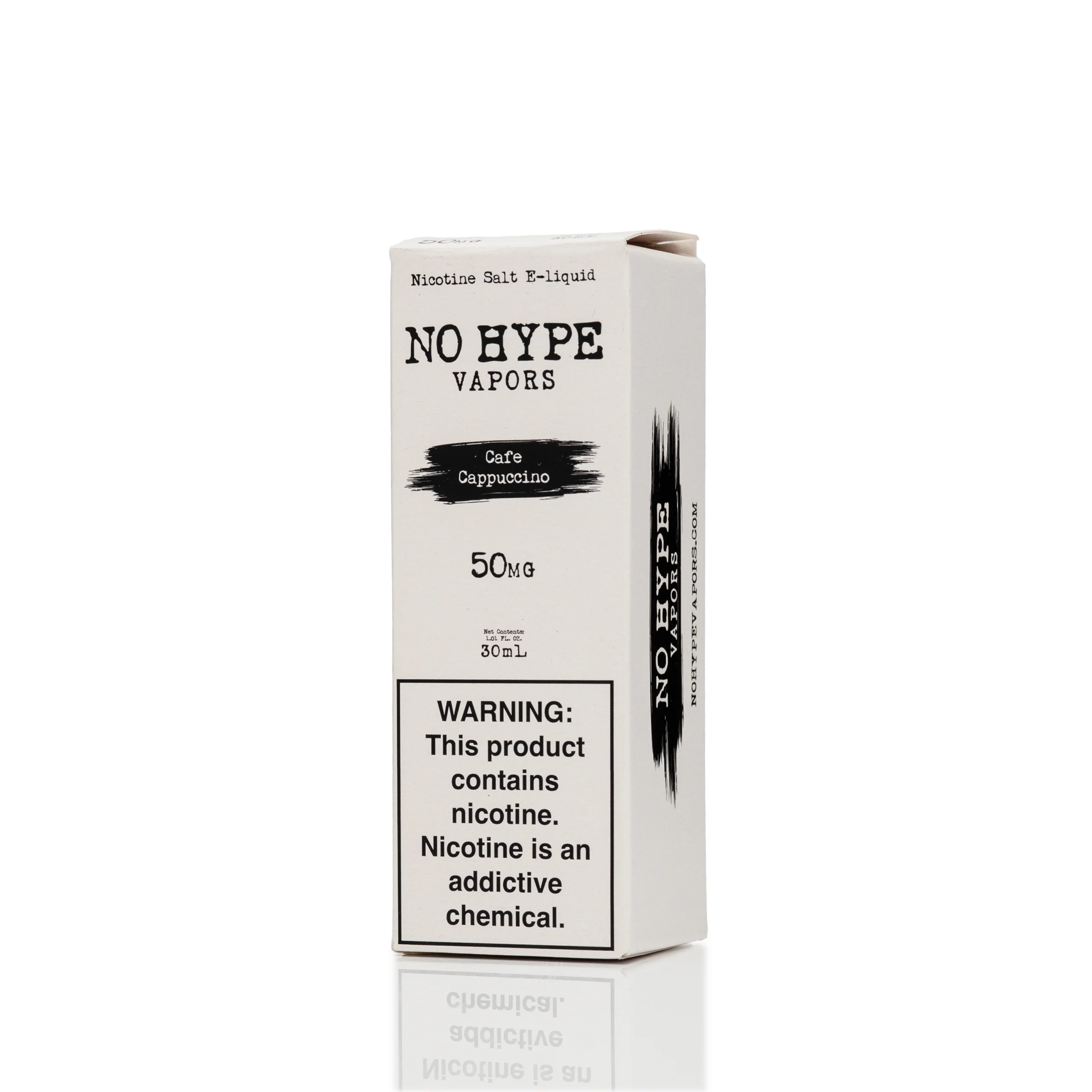 No Hype Vapors Salt Nic E-Liquid - Cafe Cappuccino - 30mL