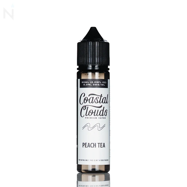 Coastal Clouds E-Liquid - Peach Tea - 60mL