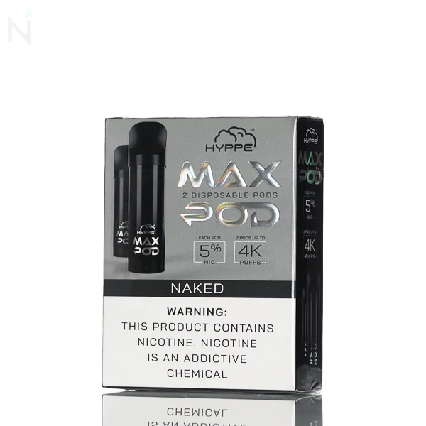 Hyppe Max Pods Pre-filled Disposable Pods 5% 2 Pack