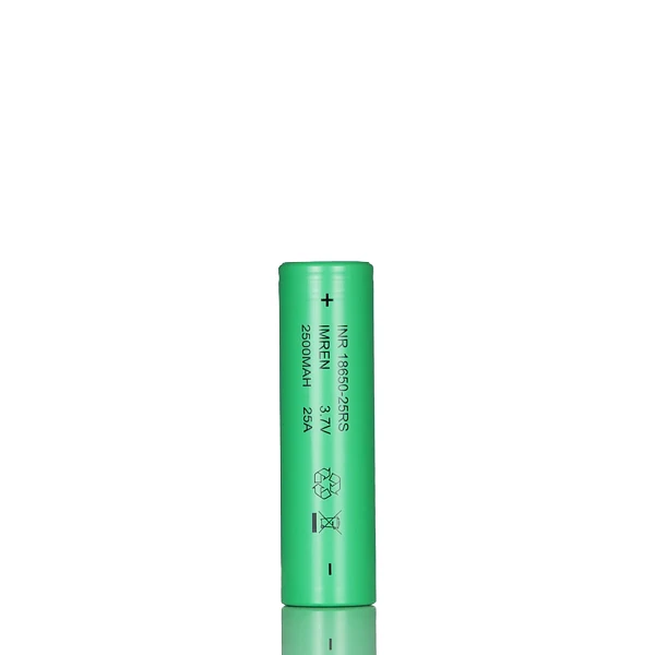 IMREN 25RS 18650 Battery 2500mAh 20A - Pack of 2