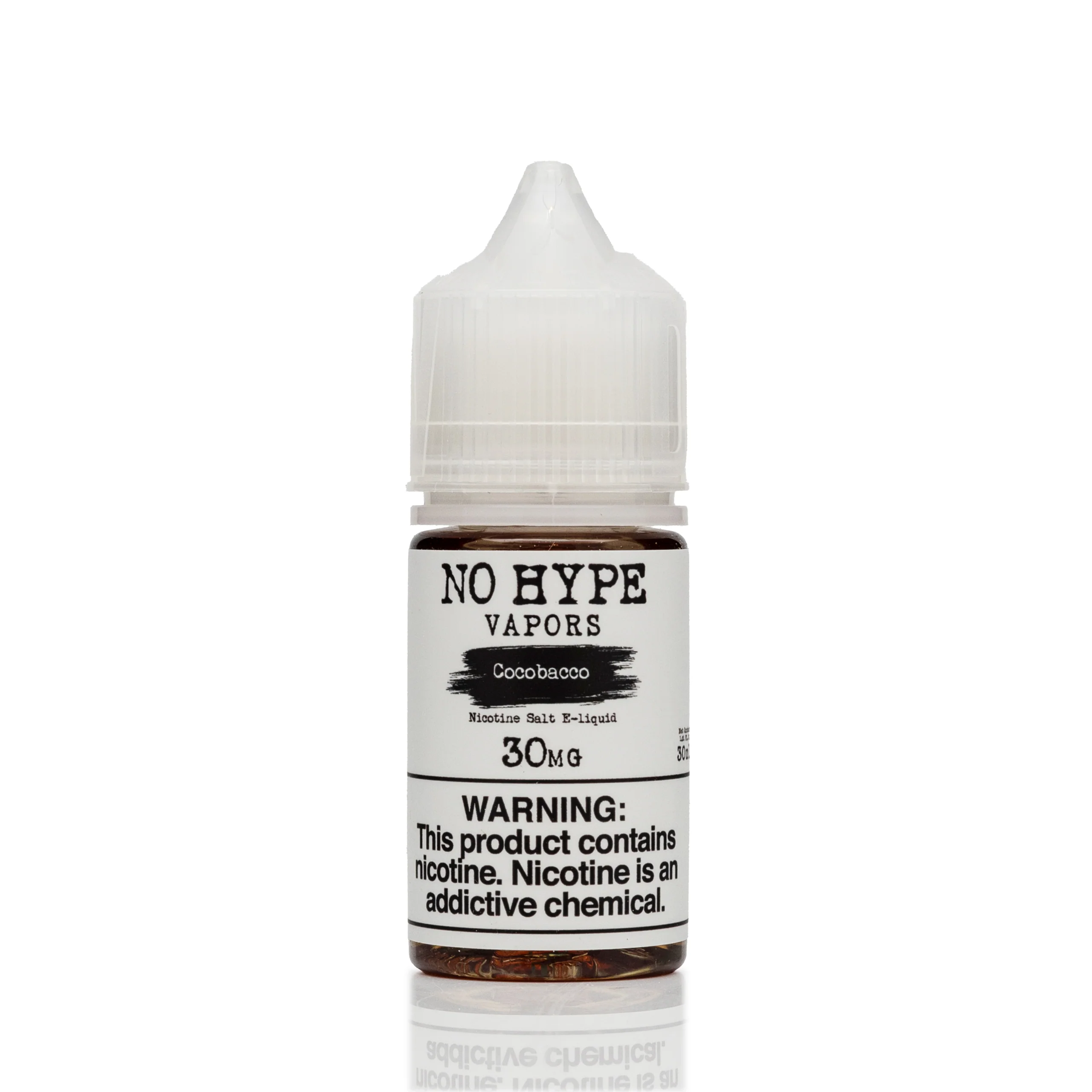 No Hype Vapors Salt Nic E-Liquid - Cocobacco - 30mL