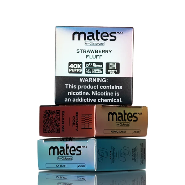 7 Daze Clickmate Mates Max Recharge 2% Nic