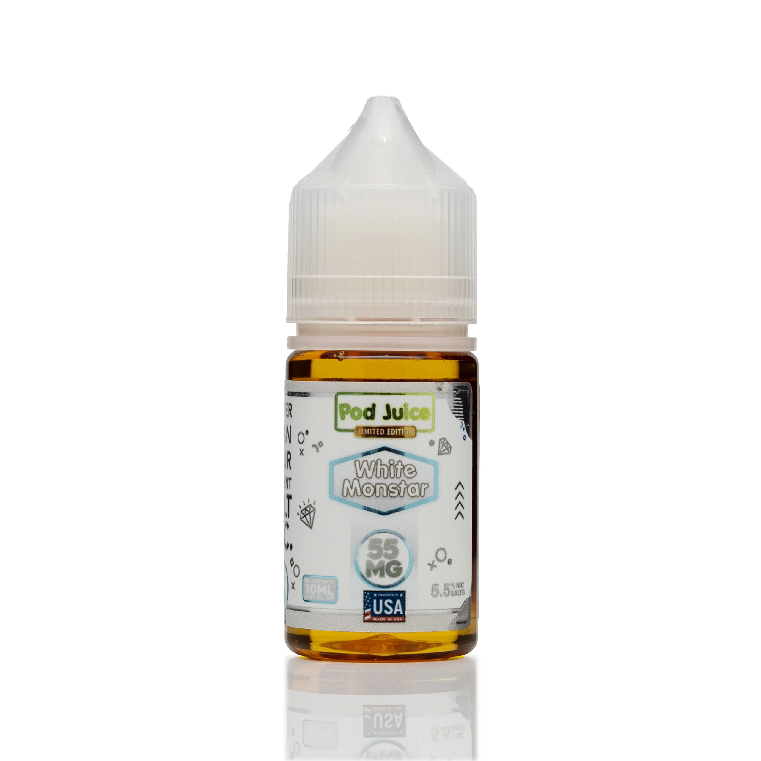 Pod Juice Salt - White Monstar - 30ml