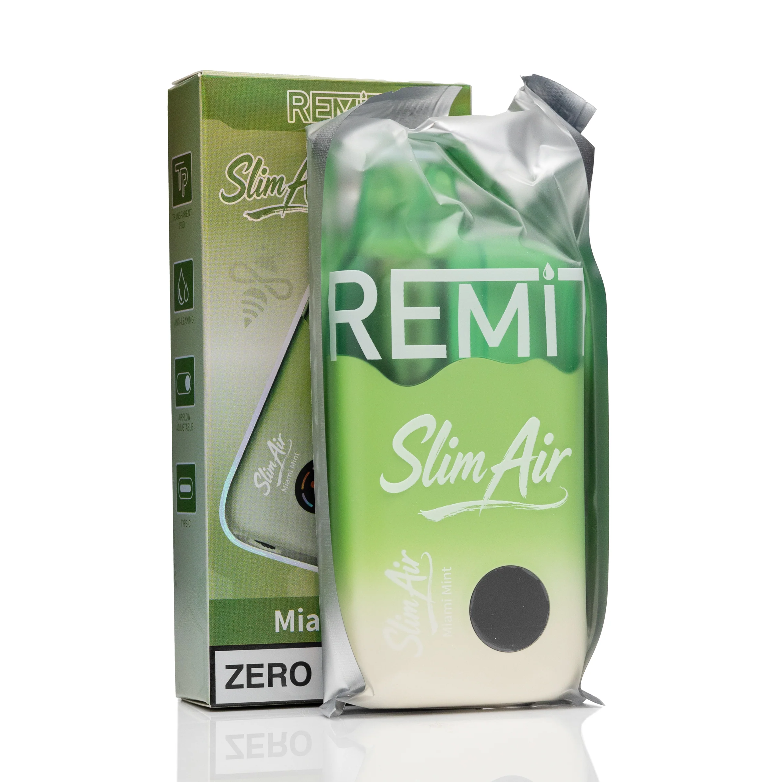 Remit Slim Air 50K 零尼古丁一次性电子烟