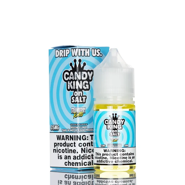 Candy King Salt - Strawberry Rolls - 30ml