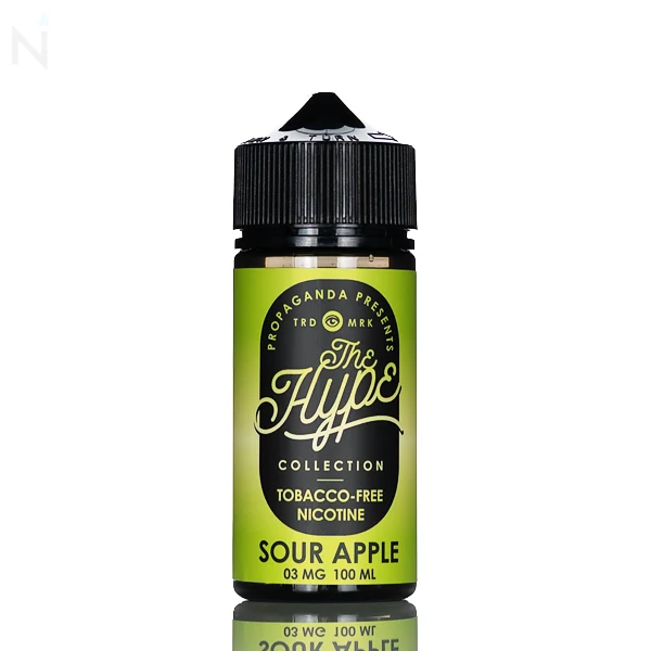 The HYPE by Propaganda E-Liquid - Sour Apple - 100mL