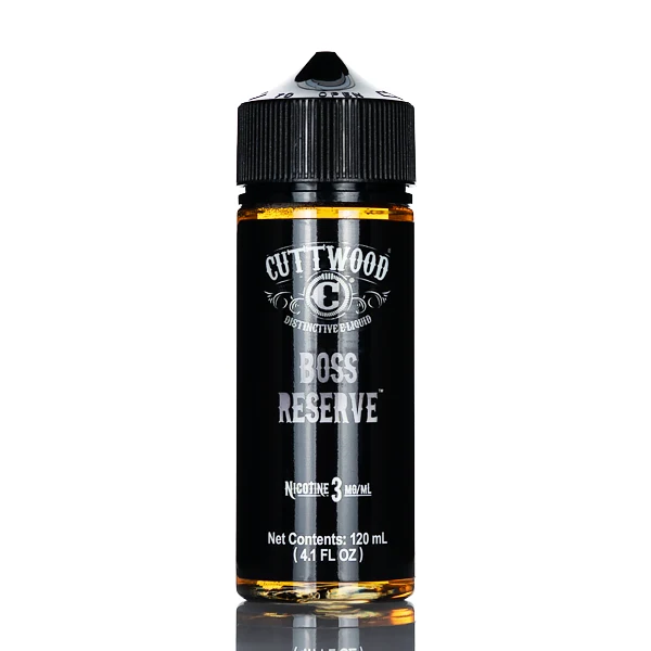 Cuttwood Classic E-Liquid - Boss Reserve - 120ml