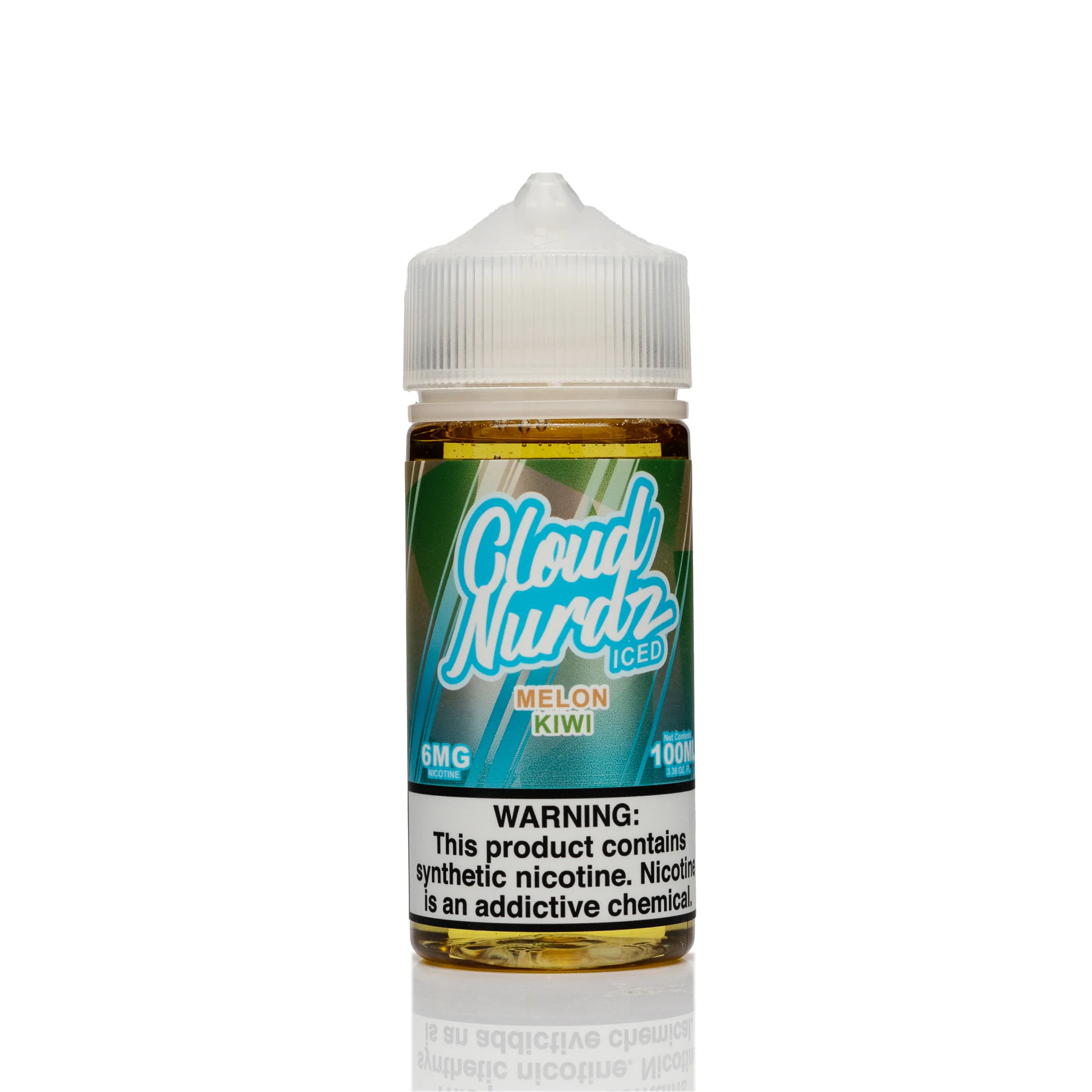 Cloud Nurdz E-Liquid - Kiwi Melon Ice - 100ml